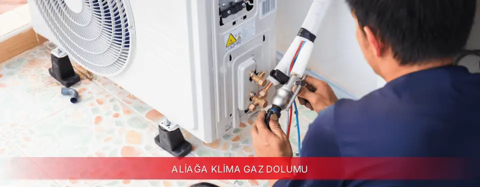 Aliağa İlçemi Awox Klima Gaz Dolumu